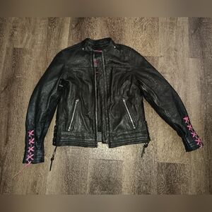 Ladies Ultra Motorcycle Leather Jacket